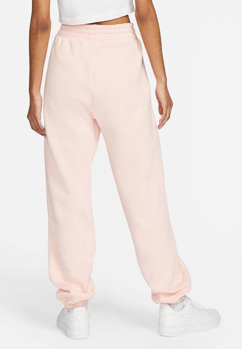 Nike - W nsw Eessntl clctn flc mr pant - atmsph/white