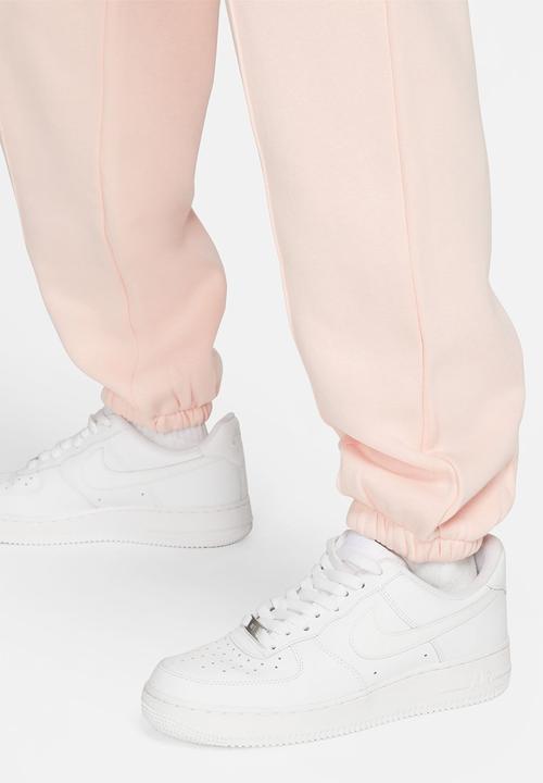 Nike - W nsw Eessntl clctn flc mr pant - atmsph/white