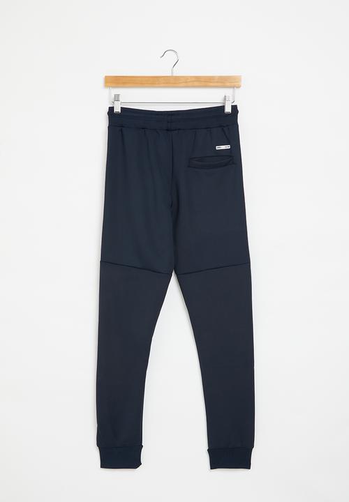 SOVIET - Boys fashion track pants - navy