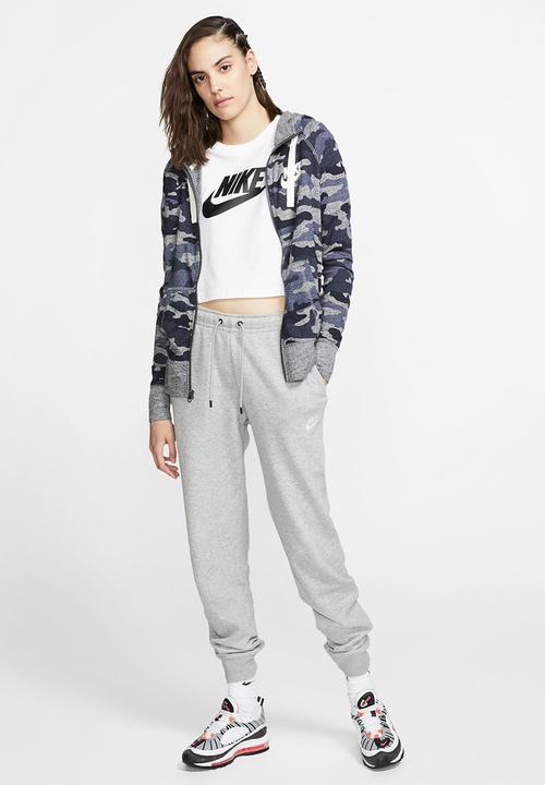 Nike - W nsw essntl flc mr pnt rg - grey