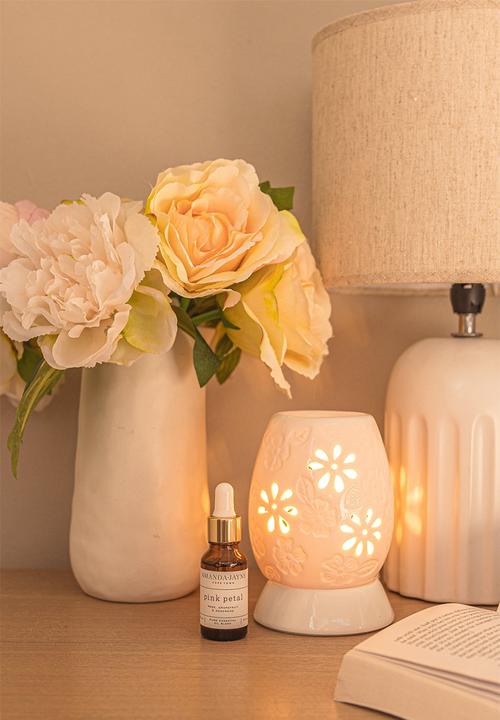 Amanda Jayne - Electric oil burner - white