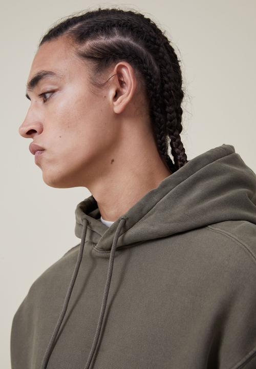 Cotton On - Oversized hoodie - military