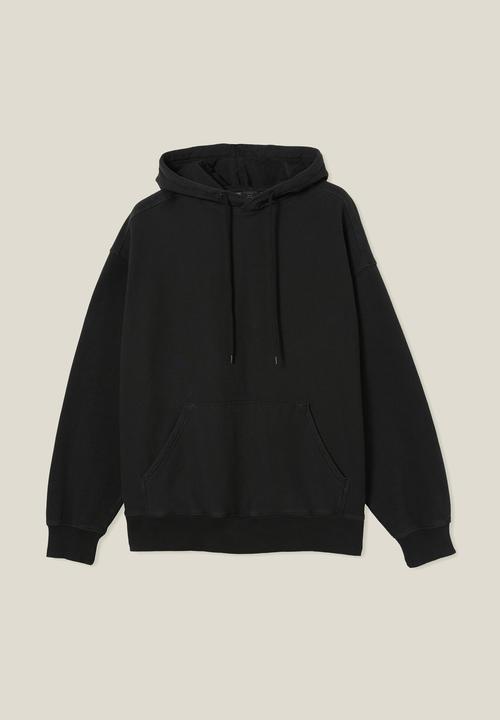 Cotton On - Oversized hoodie - washed black