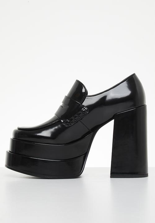Steve Madden - Catelyn platform heel - black