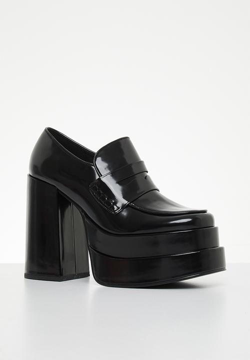 Steve Madden - Catelyn platform heel - black