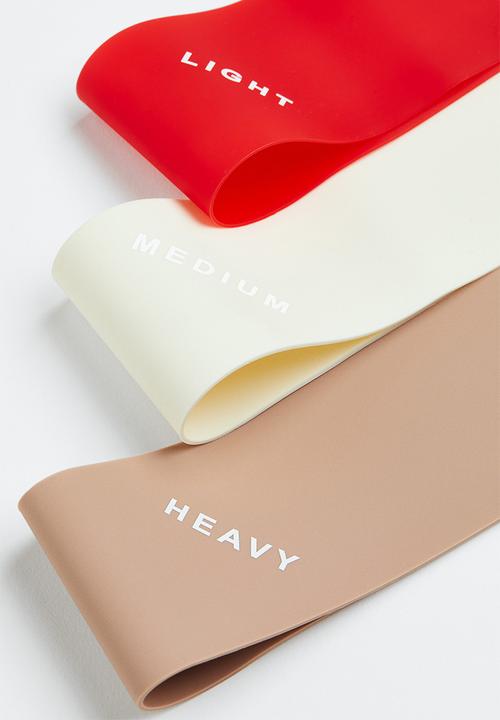 H&M - 3 Pack resistance bands - multi