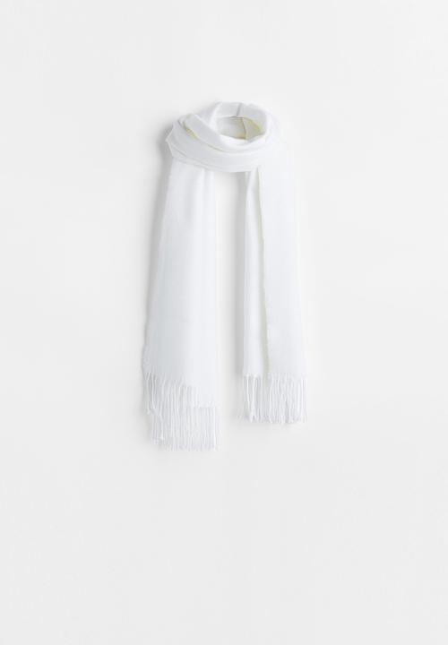 H&M - Scarf - white
