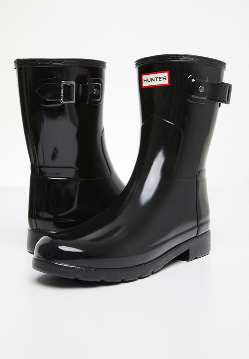 Hunter - Refined short gloss - black