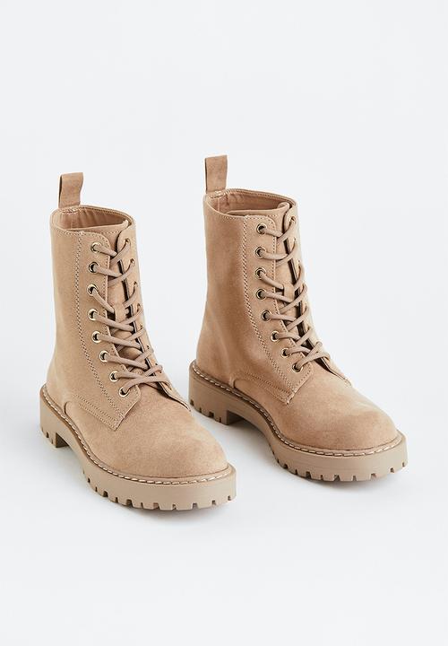 H&M - Ankle boots - beige
