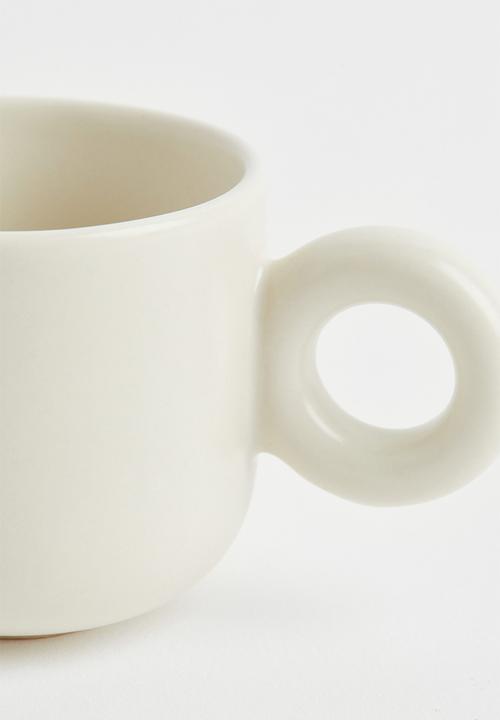 H&M - Stoneware espresso cup - light beige