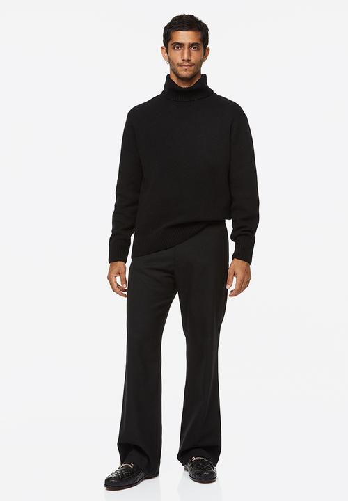 H&M - Quilted mule loafers - black