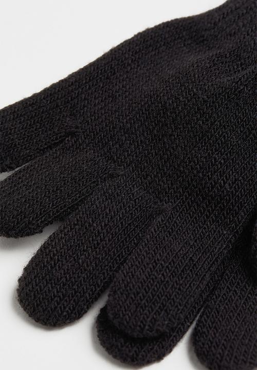 H&M - 3-pack gloves - black