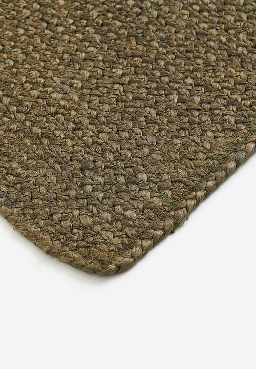 H&M - Jute doormat - dark khaki green