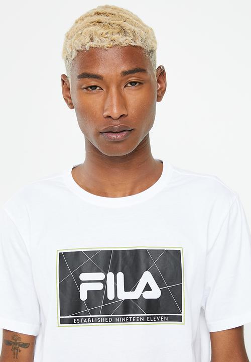 FILA - Finnian short sleeve tee - white