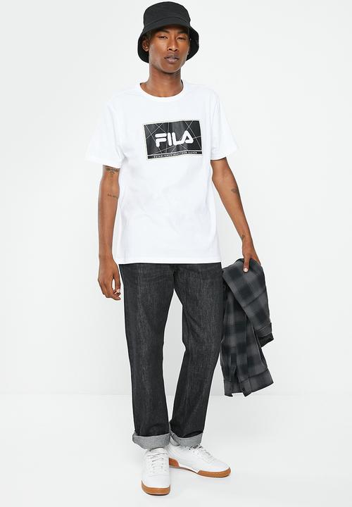 FILA - Finnian short sleeve tee - white