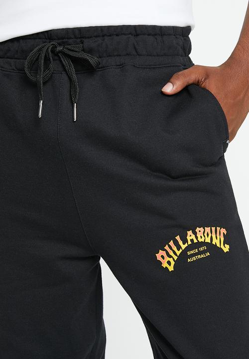 Billabong  - Core arch track pant - black