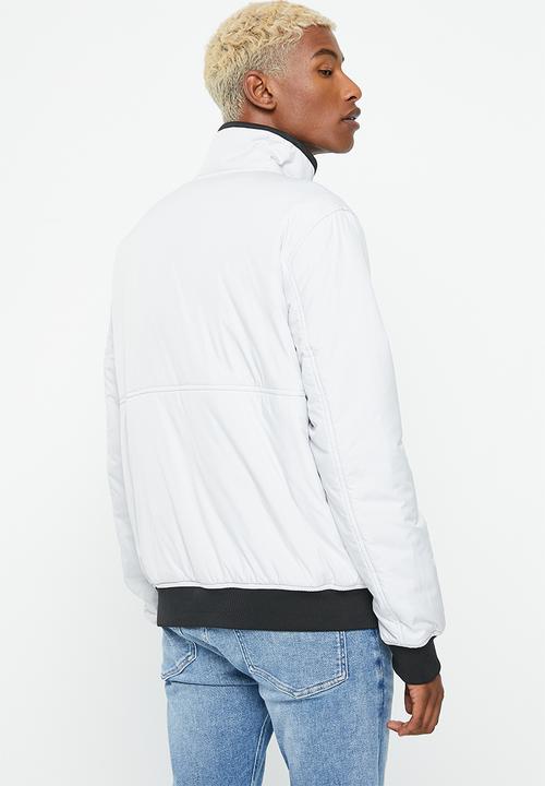 Calvin Klein - Padded harrington jacket - ghost grey