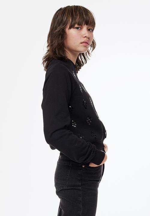 H&M - Sweatshirt - black 