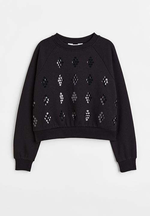 H&M - Sweatshirt - black 