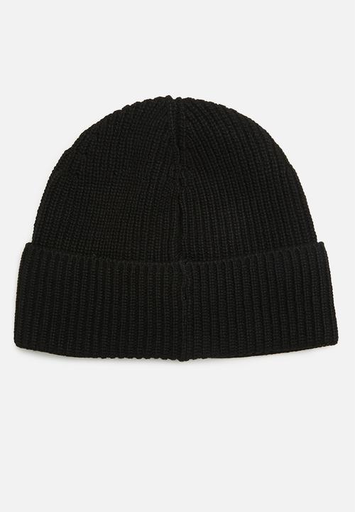Calvin Klein - Ck patch beanie - ck black