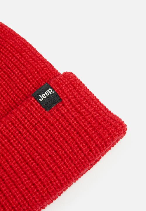 JEEP - Micro beanie - red