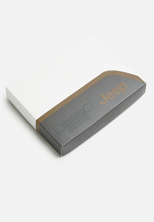 JEEP - Leather cardholder - choc