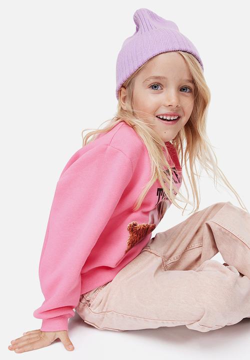 H&M - Printed sweatshirt - pink/better together
