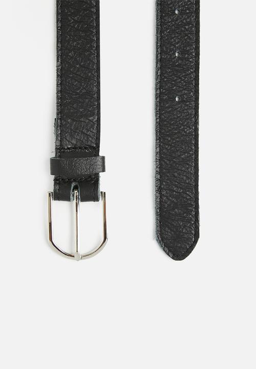 Superbalist - Moro leather and webbing pack - blue multi