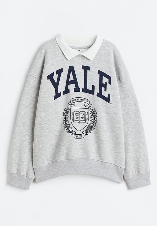 H&M - Oversized sweatshirt - light grey/yale