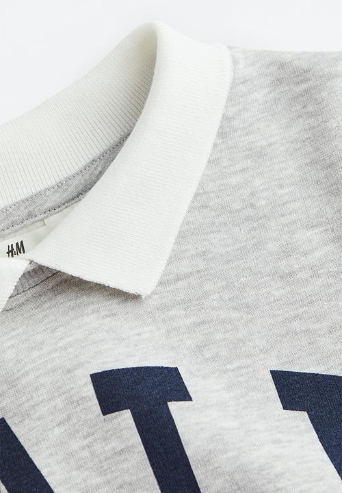 H&M - Oversized sweatshirt - light grey/yale
