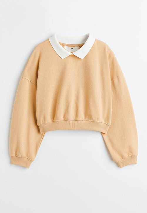 H&M - Oversized sweatshirt - yellow