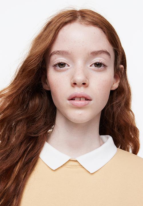 H&M - Oversized sweatshirt - yellow