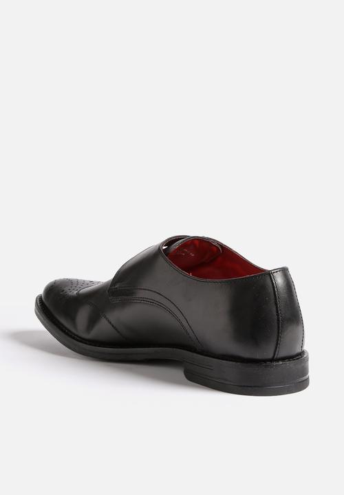 Base London - Hailes leather monk strap