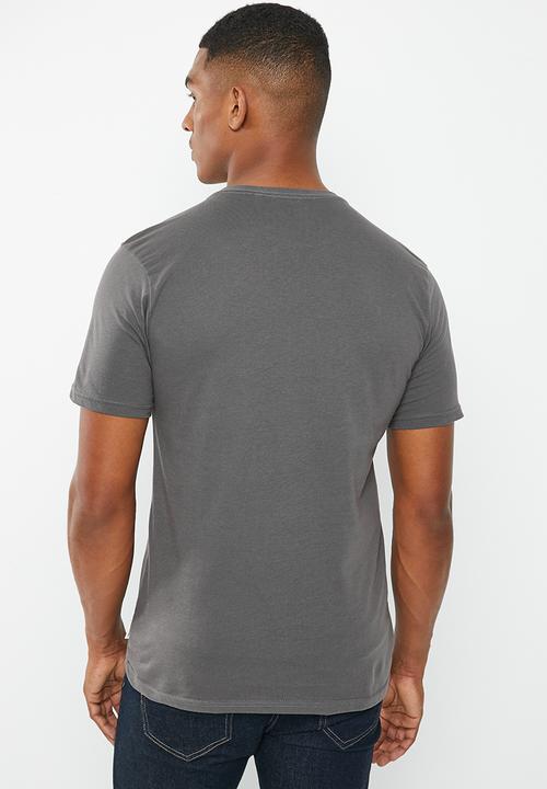 Ben Sherman - ESSENTIAL TARGET TEE - CHARCOAL
