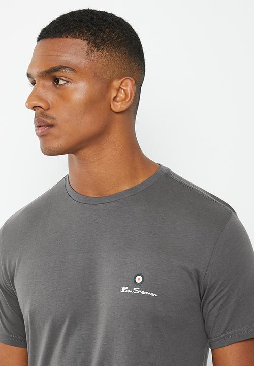 Ben Sherman - ESSENTIAL TARGET TEE - CHARCOAL