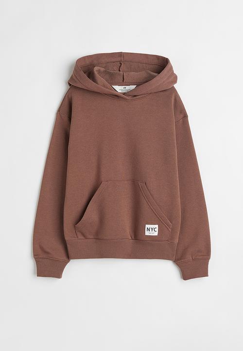 H&M - Oversized hoodie - brown