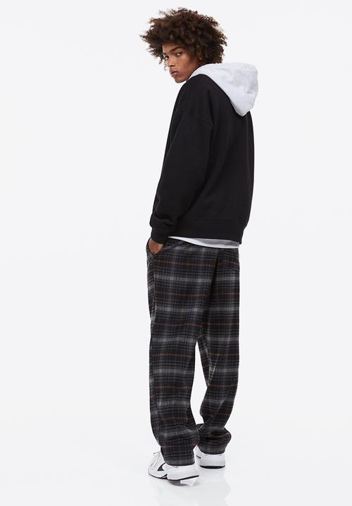 H&M - Relaxed fit sweatshirt - black/the notorious b.i.g.