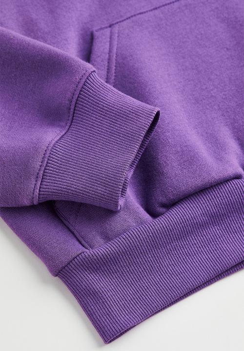 H&M - Oversized hoodie - purple