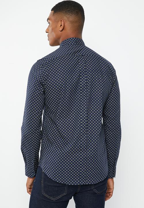 Ben Sherman - Geo print - olive