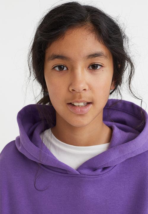 H&M - Oversized hoodie - purple