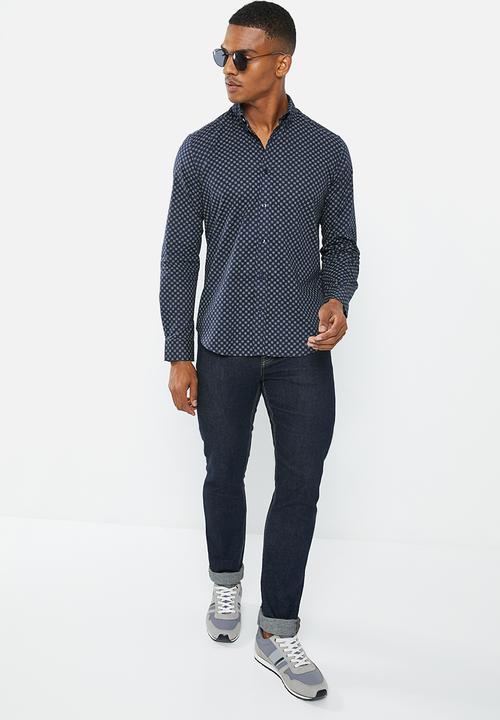 Ben Sherman - Geo print - olive