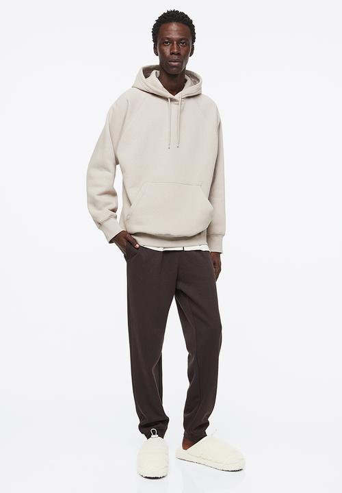 H&M - Oversized fit hoodie - greige