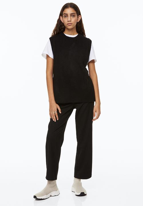 H&M - Ankle-length trousers - black
