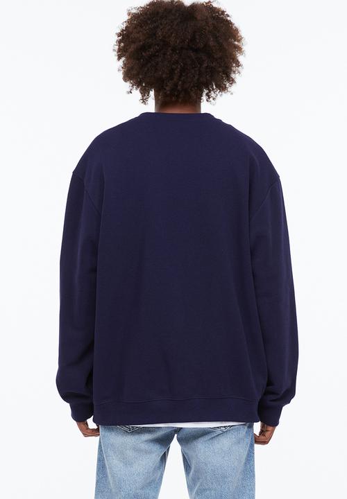 H&M - Relaxed fit sweatshirt - dark blue