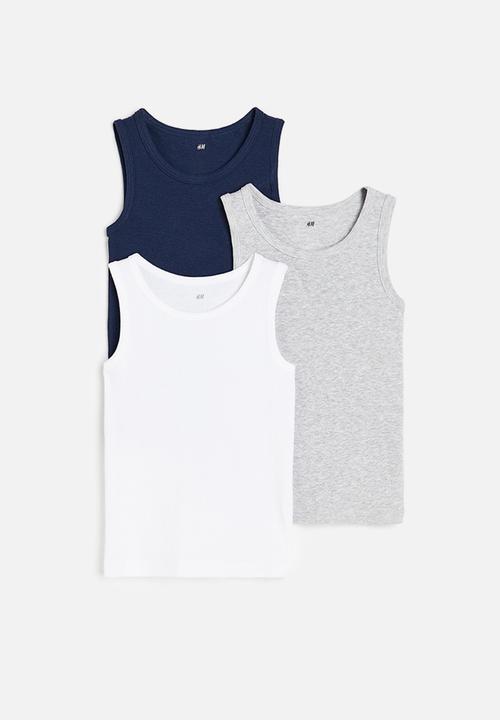 H&M - 3-Pack vest tops - multi