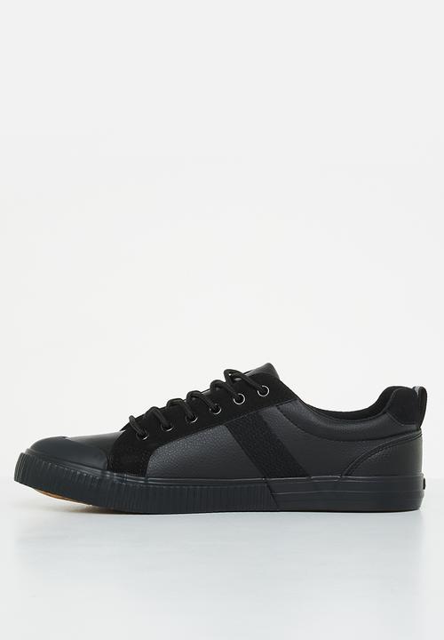 JEEP - Peg fashion sneaker - black