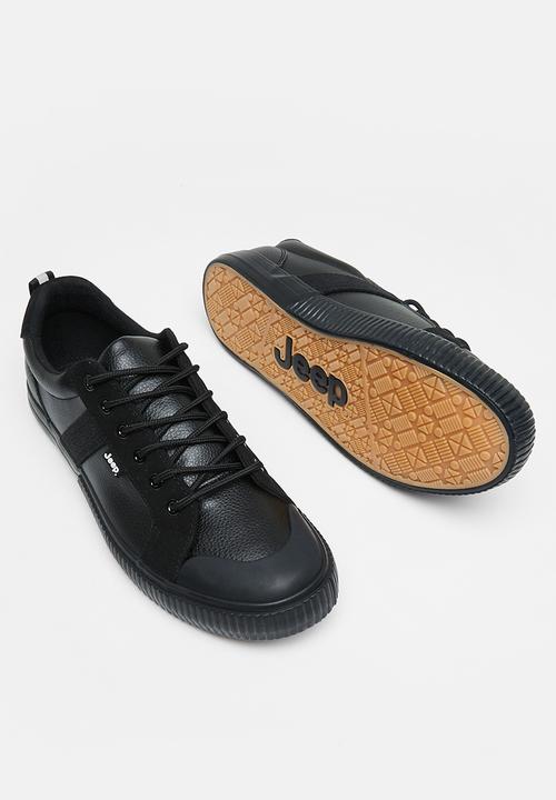 JEEP - Peg fashion sneaker - black