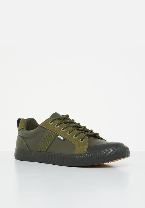 JEEP - Peg fashion sneaker - olive