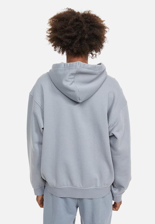 H&M - Relaxed fit zip-through hoodie - light green