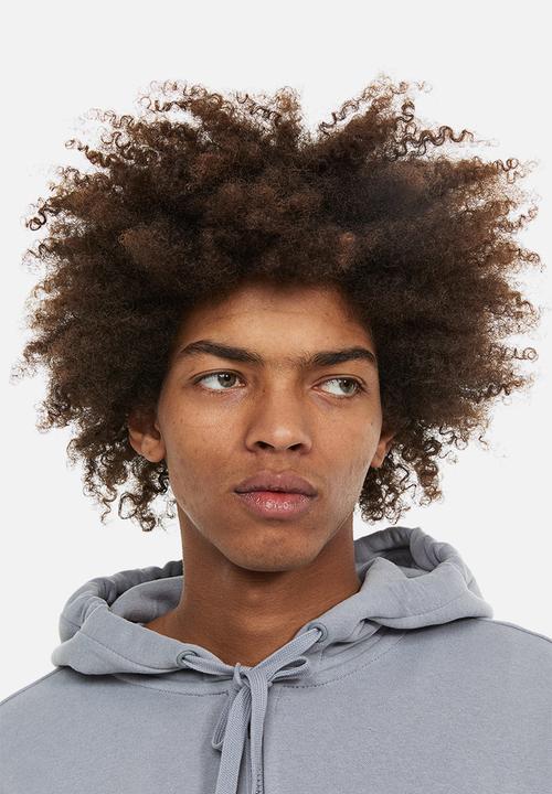 H&M - Relaxed fit zip-through hoodie - light green